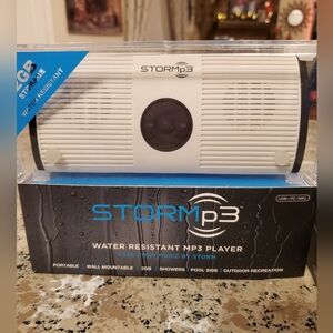 Storm Water Resistant MP3 Player - White